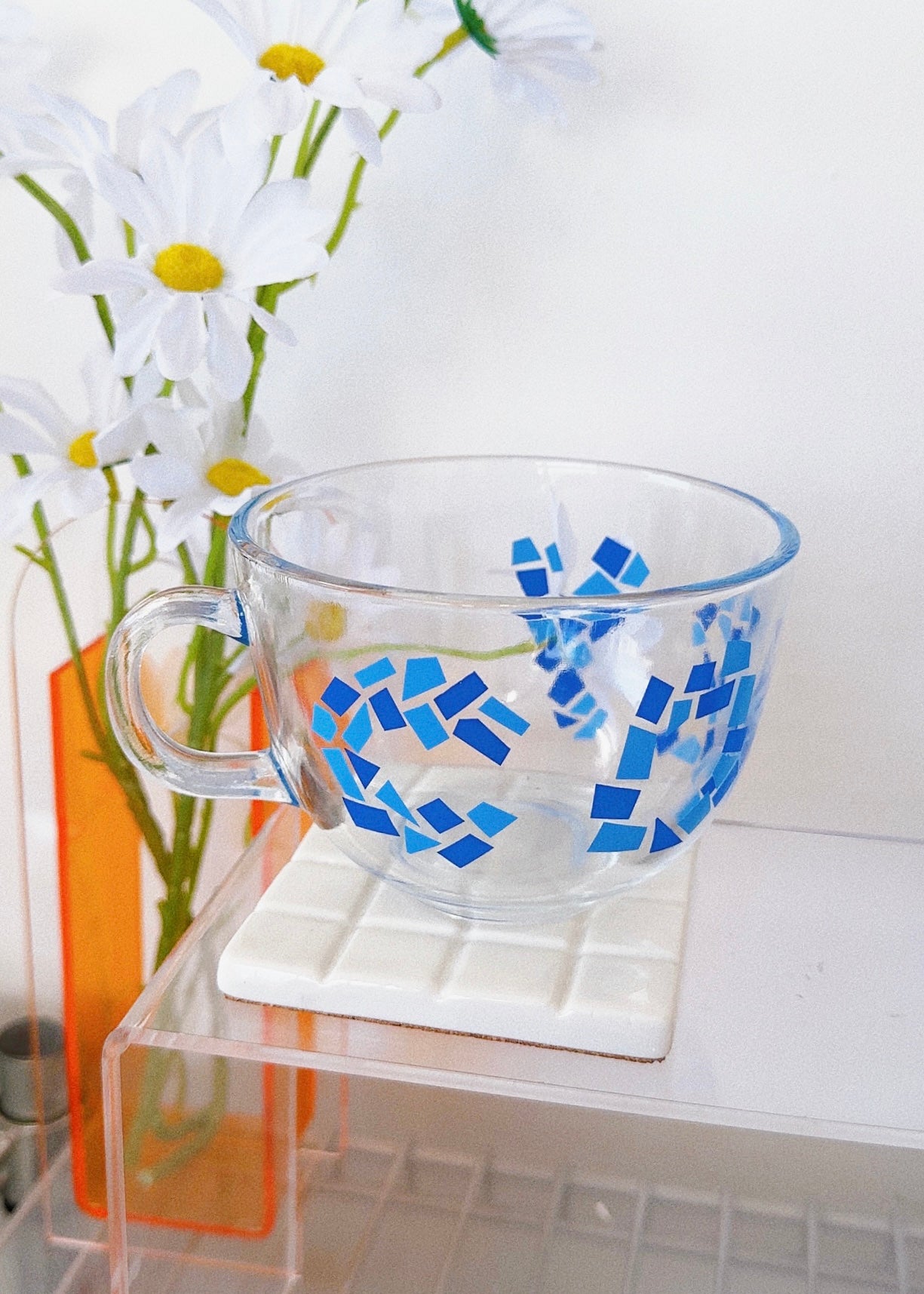 FROM SCRAPS TO SHAPES: GLASS CUP DECAL WORKSHOP