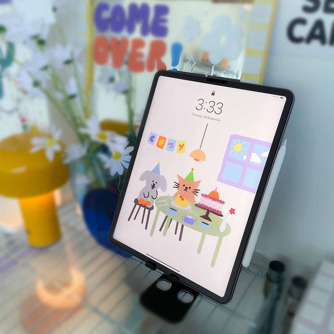 Goodnotes Undated Planner, Stickers, Wallpaper Pack 🎊🖋️