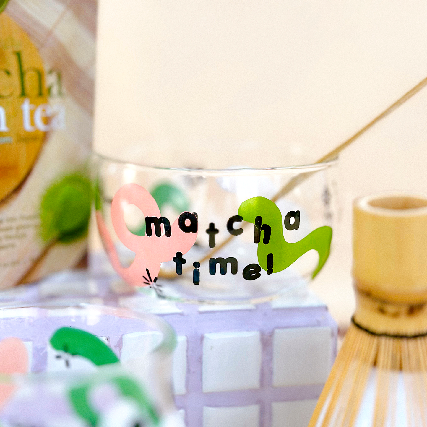 MATCHA GLASS DECAL WORKSHOP (3H)