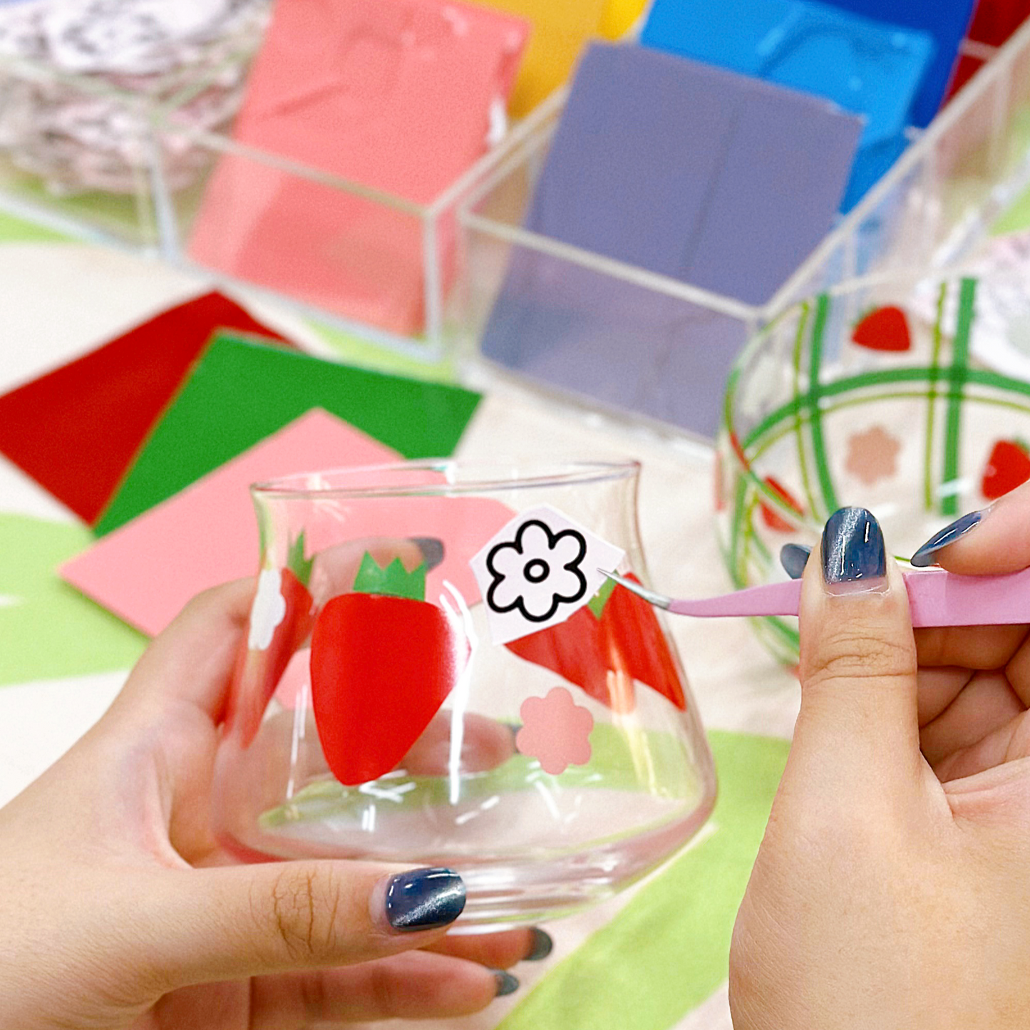 MATCHA GLASS DECAL WORKSHOP (3H)