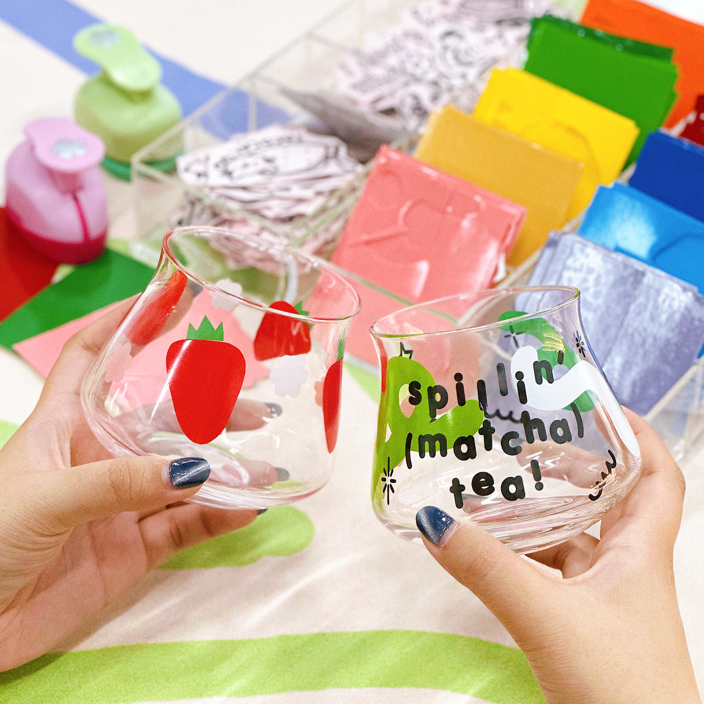 MATCHA GLASS DECAL WORKSHOP (3H)