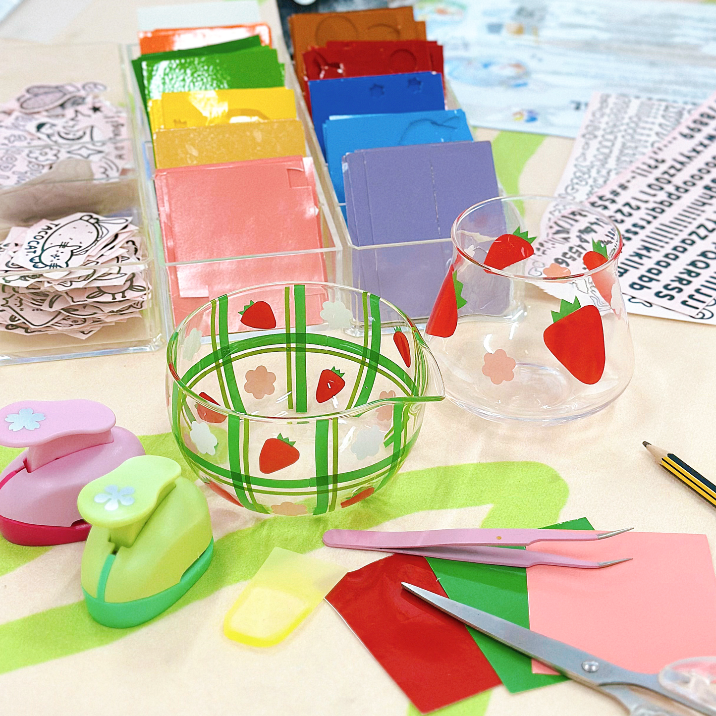 MATCHA GLASS DECAL WORKSHOP (3H)