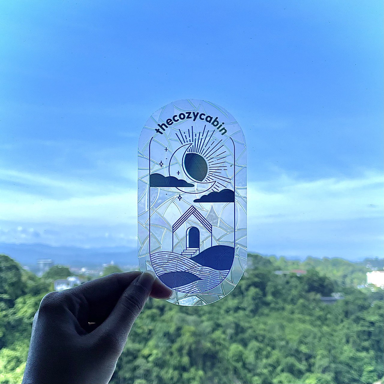 Suncatcher Decal (Oval)