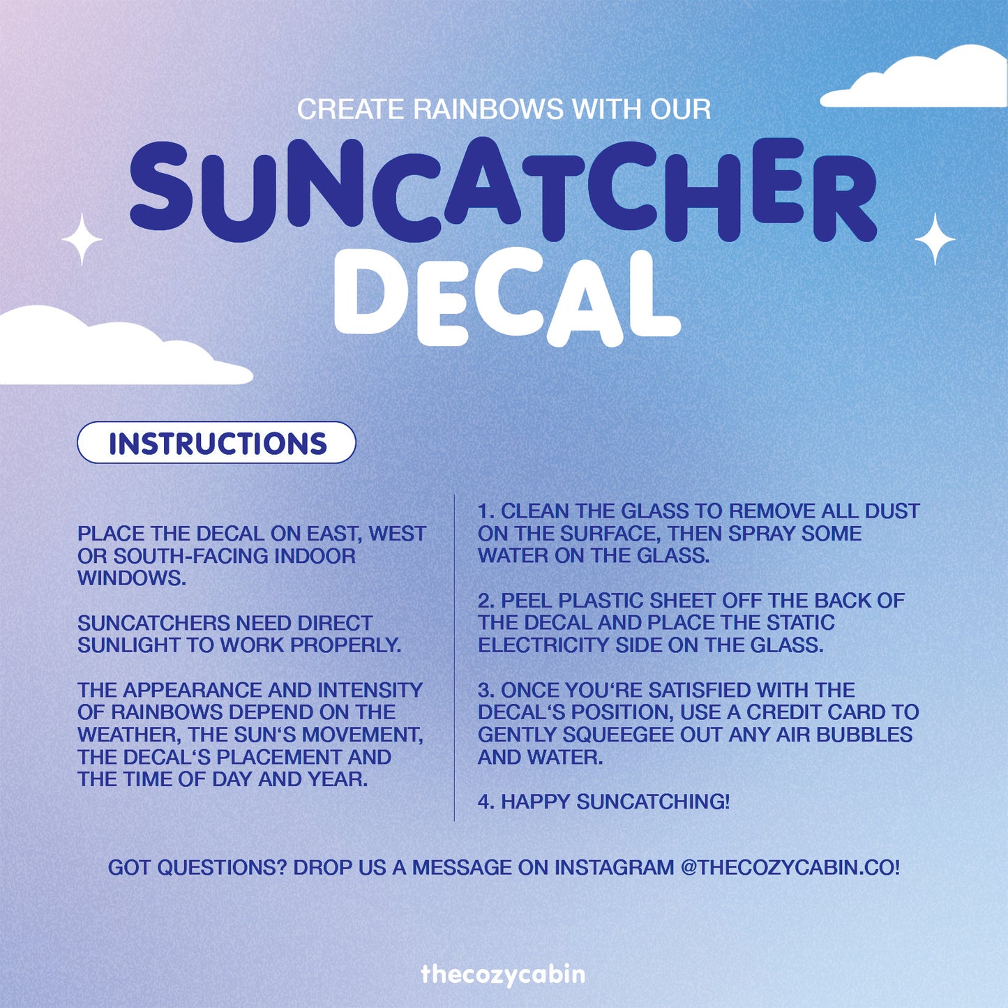 Suncatcher Decal (Oval)