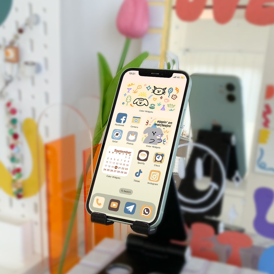 Tea Time ☕🍰 | iOS | iPadOS | Android Phone Full Theme