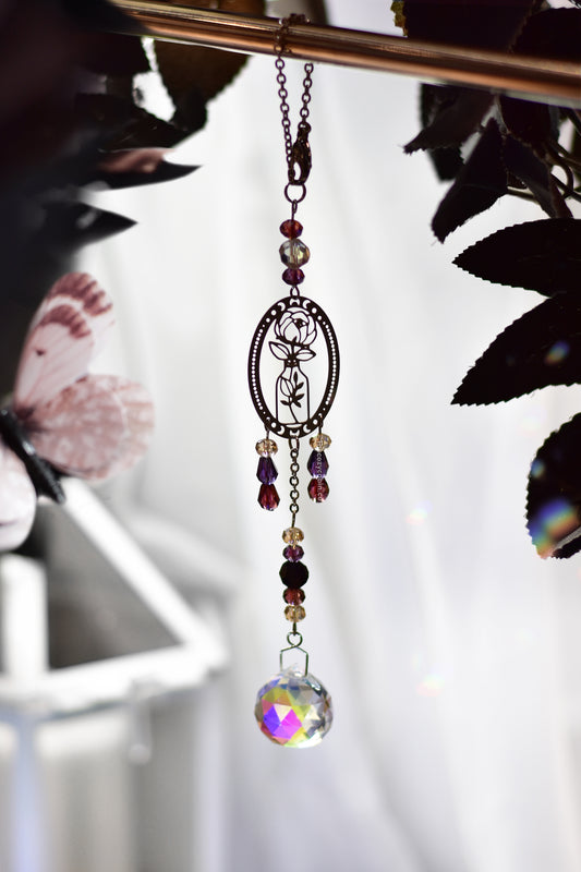 rosette cosmo mini suncatcher