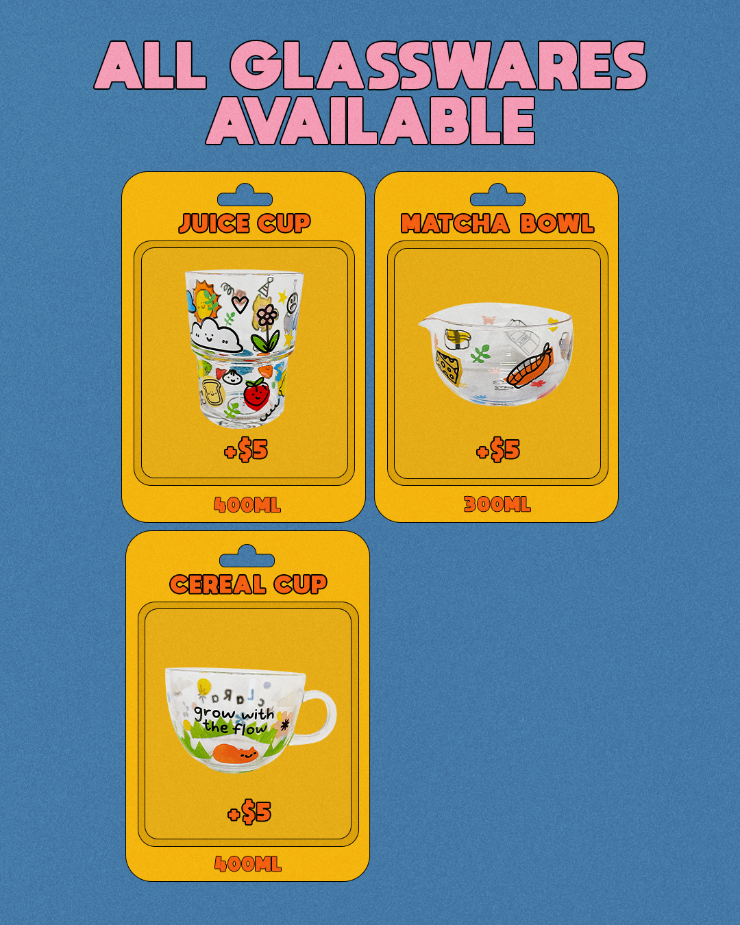 GLASS CUP DECAL WORKSHOP (1.5H) (ILLUSTRATIONS PROVIDED)
