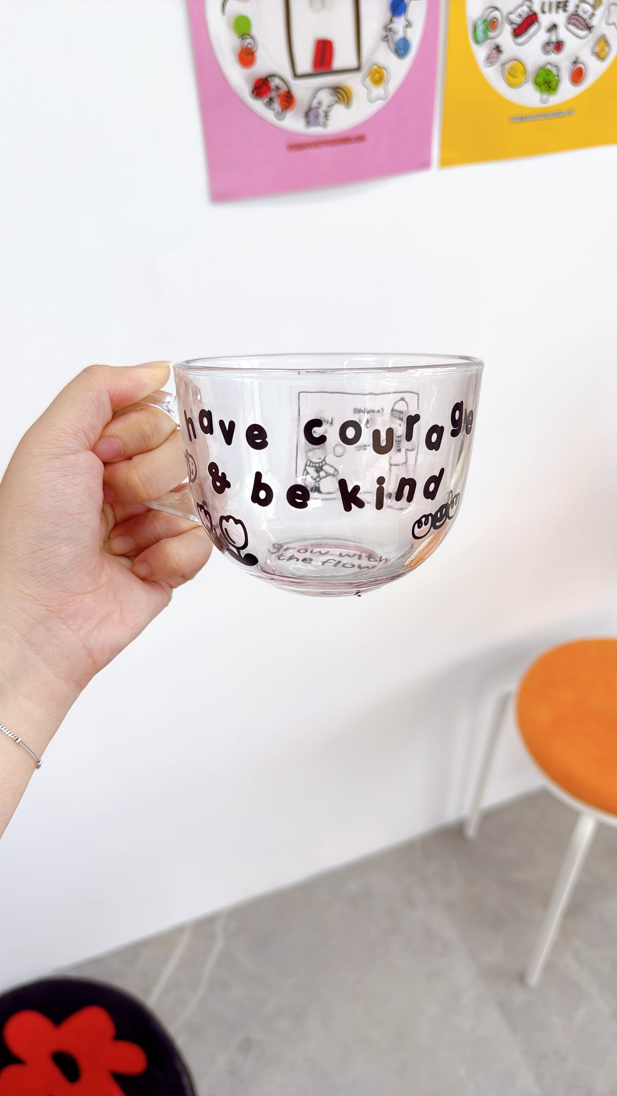 GLASS CUP DECAL WORKSHOP (1.5H) (ILLUSTRATIONS PROVIDED)