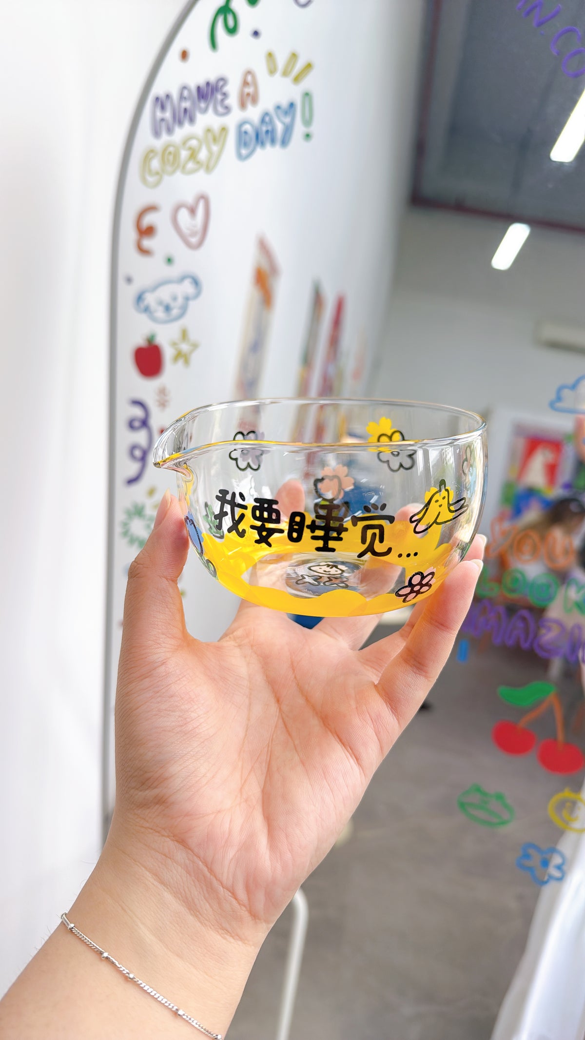GLASS CUP DECAL WORKSHOP (1.5H) (ILLUSTRATIONS PROVIDED)